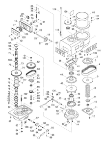 Fig-0 Diagram and Parts List for 698163  Jet Mill