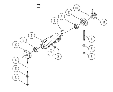 Fig-5 Diagram and Parts List for 708458K  Jet Planer Jointer
