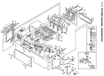 Part Location Diagram of JT9-PS1652T-3 Jet HOLD DOWN