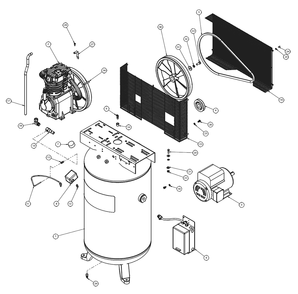 Fig-0 Diagram and Parts List for 506803  Jet Compressor