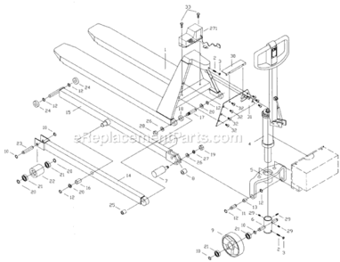 Part Location Diagram of BB-6204VV Powermatic Ball Bearing