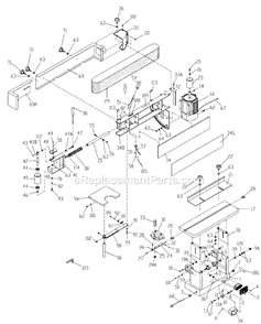 Part Location Diagram of S0030304 Jet Round-Head Screw