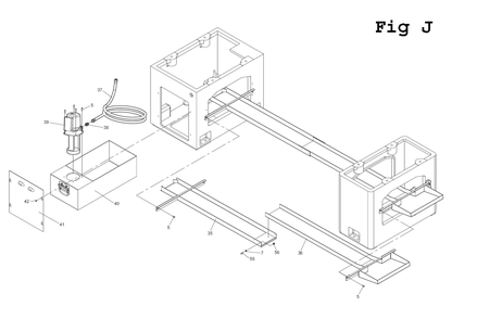 Fig-18 Diagram and Parts List for EGH-1880 892606 Jet Lathe