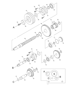 Part Location Diagram of JT9-EBL1236VS-A67 Jet KEY 8X30MM