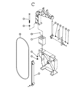 Part Location Diagram of JWBS18-433 Jet Lock Plate
