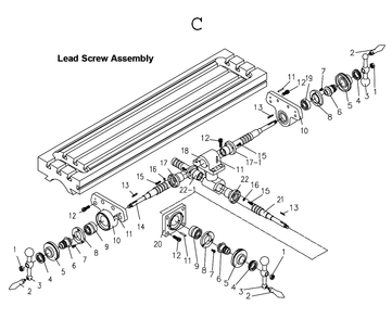 Fig-3 Diagram and Parts List for 690918  Jet Mill