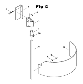 Fig-8 Diagram and Parts List for 698088  Jet Mill