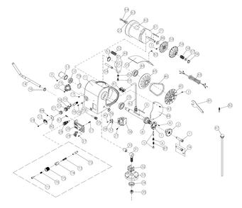 Fig-0 Diagram and Parts List for JWL-1440VS 719400 Jet Lathe