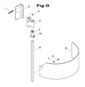 Fig-8 Diagram and Parts List for 698161  Jet Mill