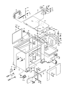 Fig-1 Diagram and Parts List for 414486  Jet Table Saw
