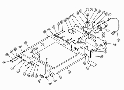 Part Location Diagram of 323759 Jet Gear motor