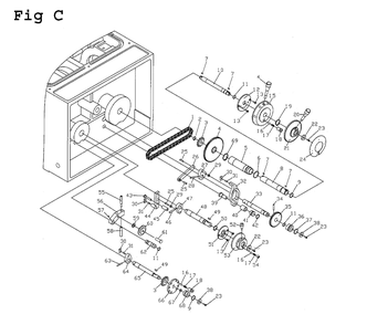 Fig-3 Diagram and Parts List for GH-26120ZH 321892 Jet Lathe