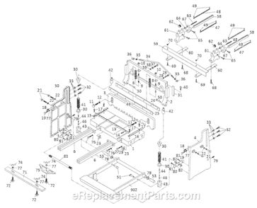 Part Location Diagram of FS1636N-10 Jet Nut