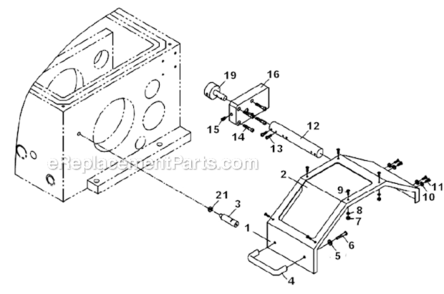 Page Y Diagram and Parts List for GH-1440ZX  Jet Lathe