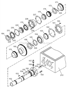 Headstock_Assembly_Iii Diagram and Parts List for GH1860ZX  Jet Lathe