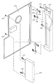 Headstock_Assembly_Iv Diagram and Parts List for GH1860ZX  Jet Lathe