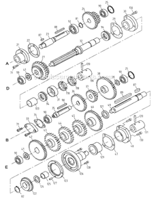 Part Location Diagram of JT9-GHB1340A-G82 Jet C-CLIP