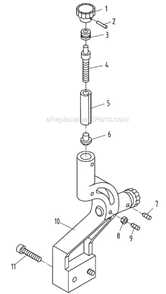 Part Location Diagram of JT9-GHB1340-2FR Jet PIN