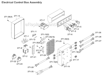 Page D Diagram and Parts List for HBS-814GH 414466 Jet Band Saw