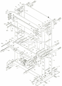 Part Location Diagram of JT9-TS-0071011 Jet CAP SCREW 5/8-11X1-1/2