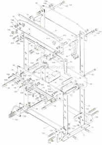 Page D Diagram and Parts List for HP-5A 331406 Jet Brake & Press