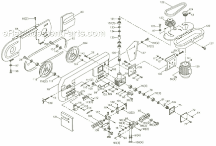 Part Location Diagram of JT9-HVBS7MW-87 Jet Adjustable Bracket - Right