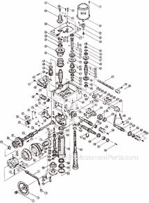 Part Location Diagram of JT9-5234681 Jet COPPER BLOCK