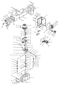 Part Location Diagram of JT9-5510245 Jet BRACKET-MICRO SWITCH