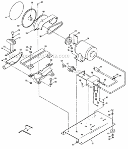 Part Location Diagram of JT9-J-5641021 Jet TABLE