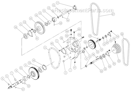 Part Location Diagram of JT9-5784696 Jet O-RING