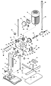 Part Location Diagram of JT9-23011020 Jet ADAPTER