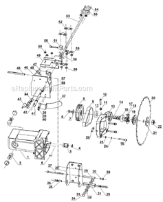 Page A Diagram and Parts List for JBTS-10BT-3 708315BTC Jet Table Saw