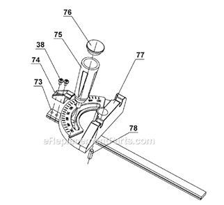 Page C Diagram and Parts List for JBTS-10BT-3 708315BTC Jet Table Saw