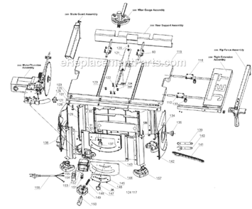 Part Location Diagram of TS-2286202 Powermatic Pan Head Machine Screw