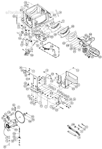 Part Location Diagram of JT9-TS-1514041 Jet FLAT HEAD SOCKET SCREW