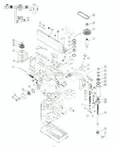 Part Location Diagram of JT9-10601702 Jet CENTERING SCALE