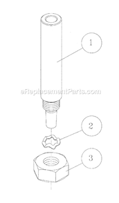 Page C Diagram and Parts List for JFM-5 708589K Jet Mortiser