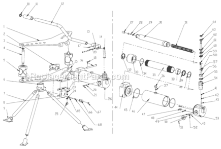 Part Location Diagram of JHPB20-3 Jet Snap Ring