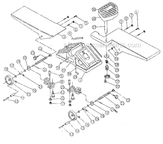 Part Location Diagram of JT9-JH-T26 Jet SPRING KNOB