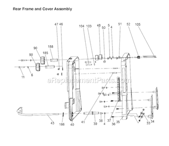Part Location Diagram of JT9-JJP8BT-39 Jet POWER CORD PROTECTOR