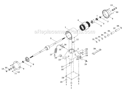 Part Location Diagram of JSB10-15 Jet Starting Capacitor