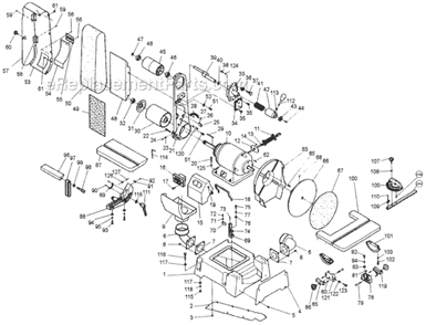 Part Location Diagram of NH081300 Jet Nut