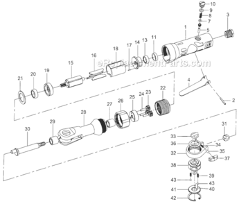 Page A Diagram and Parts List for JSM-31  Jet Wrench