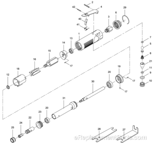 Part Location Diagram of 51231F Jet Extension Housing