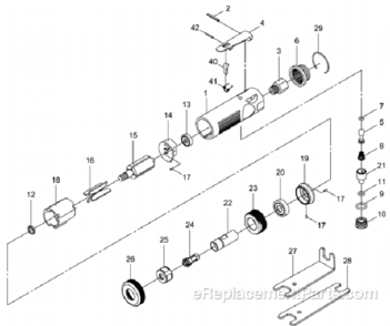 Part Location Diagram of 51221 Jet Air Regulator