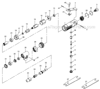 Part Location Diagram of JT9-52223 Jet FRONT COUPLING