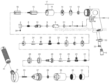 Part Location Diagram of SM-70436 Jet Clamp Nut
