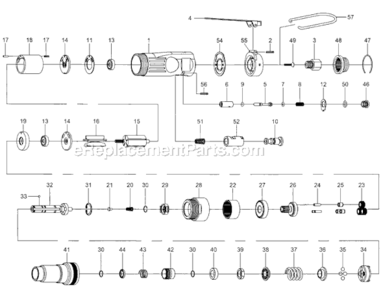 Page A Diagram and Parts List for JSM-842  Jet Drill