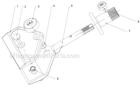 Part Location Diagram of JT9-708021-105 Jet BOTTOM PLATE