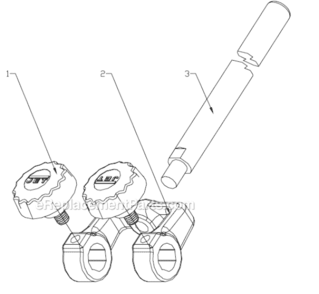 Part Location Diagram of JT9-708027-103 Jet BAR